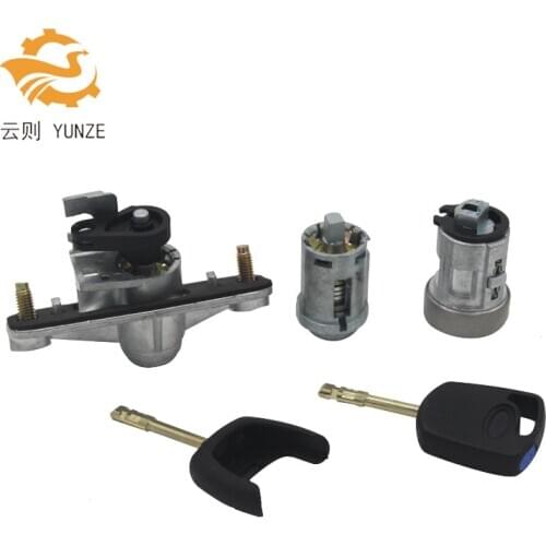 LK1S71F22050AA COMPLETE LOCK SET IGNITION SWITCH DOOR LOCK TRUNK LOCK FOR FORD MONDEO 2001-2007