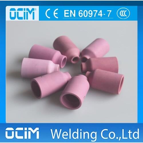 8PCS TIg Ceramic Nozzles 54N17 54N16 54N15 54N14 Fit welding torch WP/SR 17 18 26