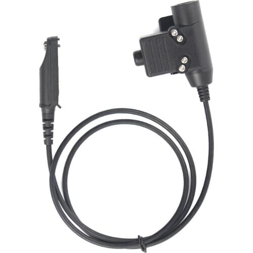 A58 Z Tactical PTT for Baofeng UV9R UV-9R Plus UV-XR BF-A58 Radio Walkie Talkie COMTAC MSA EARMOR TCA TRI NATO Headset U94 PTT