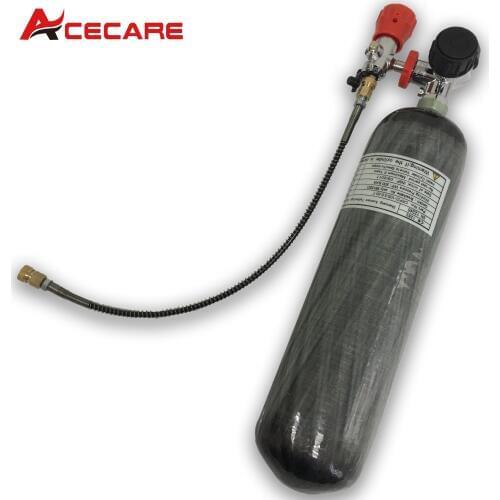 AC103201 Acecare 3L 4500Psi PCP/HPA Paintball Carbon Fiber Cylinder Airforce Condor/Airsoft With Security Valve&Filling Station