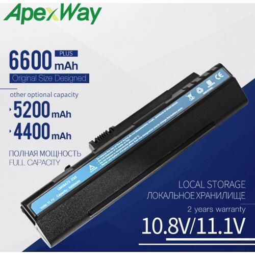 11.1V Laptop Battery For Acer Aspire One A110 A150 D210 571 UM08A31 UM08A32 UM08A51 UM08A52 UM08A71 UM08A72 UM08A73 UM08A74