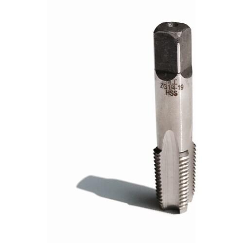 Free shipping cheap&good quality 1pc HSS ZG/RC1/4"- 19 Pipe Taper Tap hss machine taps for pipes inner threading making