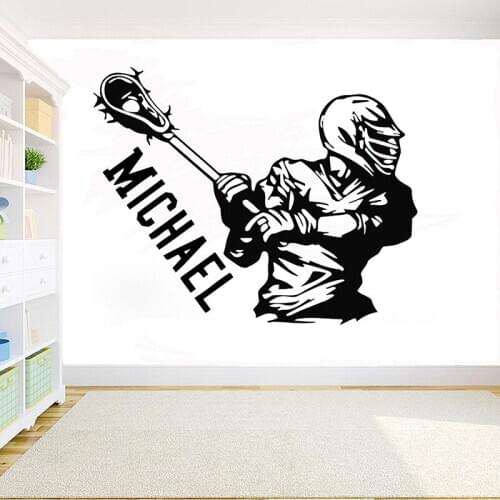 Baseball Wall Sticker DIY Wall Decal for Bedroom Living Room Home Decoration Decals Customizes Your Personalized Name Vinyl 3639