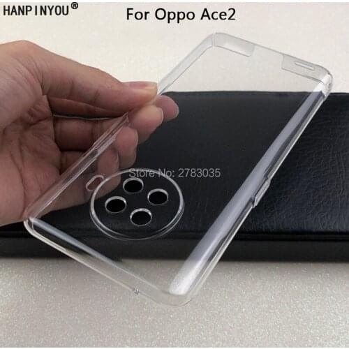 For Oppo Ace2 Reno Ace2 6.55" Glossy Snap Phone Case Crystal Invisible Hard PC Full Cover Clear Camera Protect Back Shell