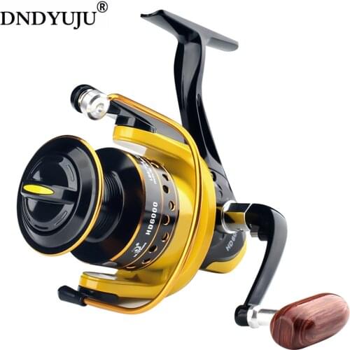 Fishing Reel All Metal Spool Spinning Reel 13KG Max Drag Stainless Steel Handle Line Spool Saltwater Fishing Accessories