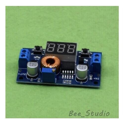 5A DC-DC Buck Step-Down Converter Power Supply Module LED Display DC 3.3V 5V 6V 9V 12V 24V to DC 1.25V-36V