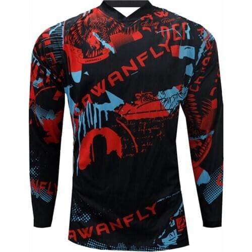 Men Cycling Downhill Jersey Quick Dry 2021 Long Sleeve MTB Road Bike Shirts Mountain Bicycle Wear Maillot Ciclismo clothing