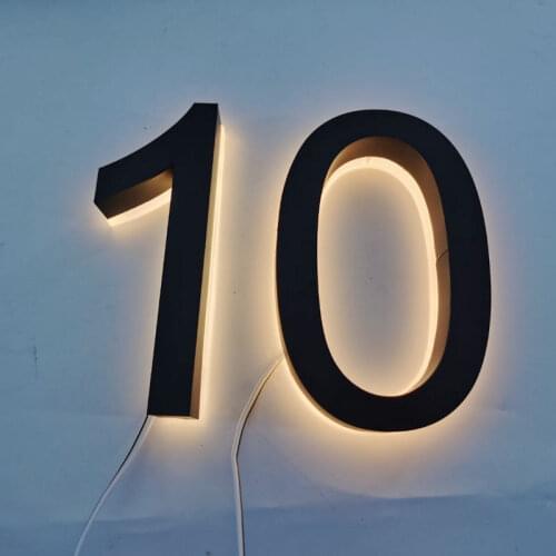 Outdoor waterproof high brightness acrylic stainless steel signs LED channel letters