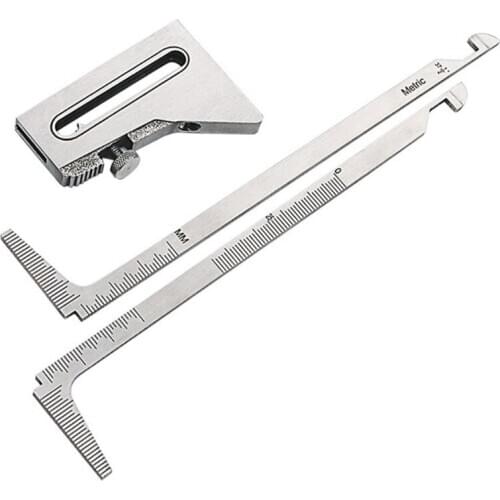 Stainless Steel Welding Pipe Gauge Weld Level Inspection Tester Metric Standard