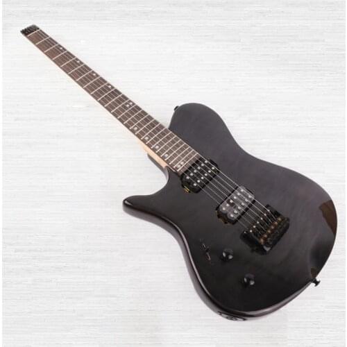 Left lefty headless electric guitar free shipping portable