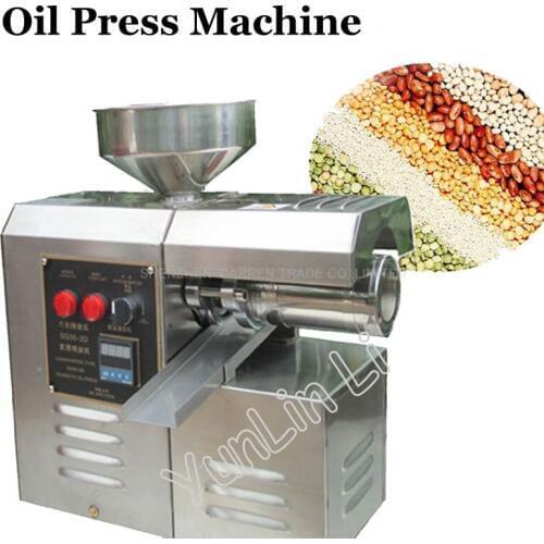 Edible Oil Press Machine High Oil Extraction Rate Labor Saving Stainless Steel Oil Presser SG30-2D