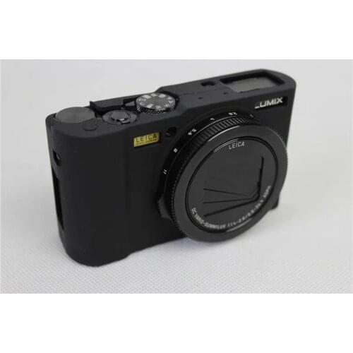 Nice Protective Body Cover Case for Panasonic Lumix LX10 Soft Silicone Camera Bag for Panasonic Lumix L-X10 with Rubber Lens Cap