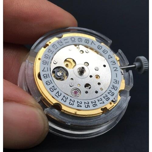 Luxury Golden Mechanical Movement Miyota 8215 Japan CWMJ Standard Automatic Self-winding Skeleton 21 Jewels Replace Movement