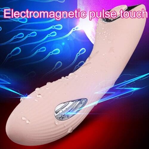 Sex Toys for Woman 12 Speeds Dildo Vibrator Female Clitoral G Spot Stimulator Electric Shock Pulse Vibrator Adults Sex Products