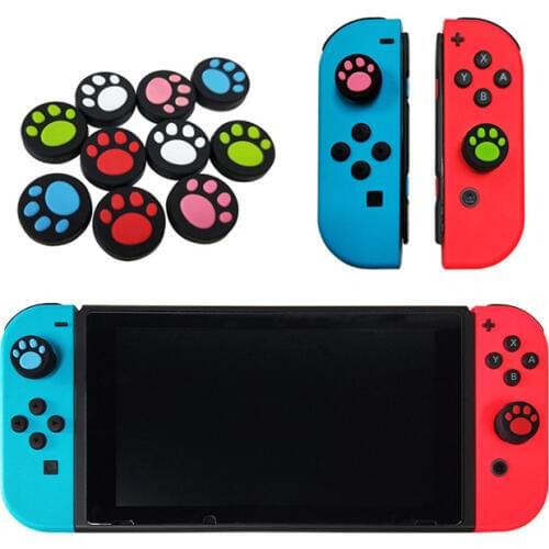 10 pcs Silicone Thumb Grips Cover for Nintend Switch NS Switch Lite Joy Con Analog Stick Caps Skin for JoyCon Joystick Skin Grip