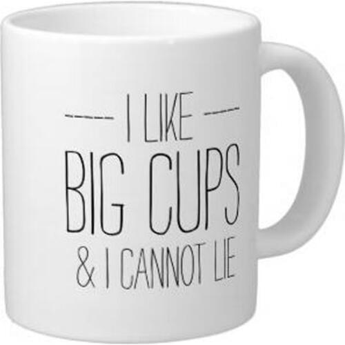 Funny I like big cups and I cannot lie White Coffee Mugs Tea Mug Customize Gift By LVSURE Ceramic Mug Travel Coffee Mugs