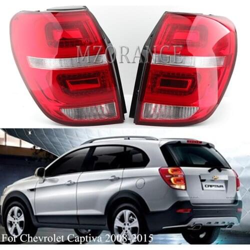 MZORANGE 1 Pair Tail Light For Chevrolet Captiva 2008 2009 2010 2011 2012 2013 2014 2015 Rear Signal Taillight Car Styling
