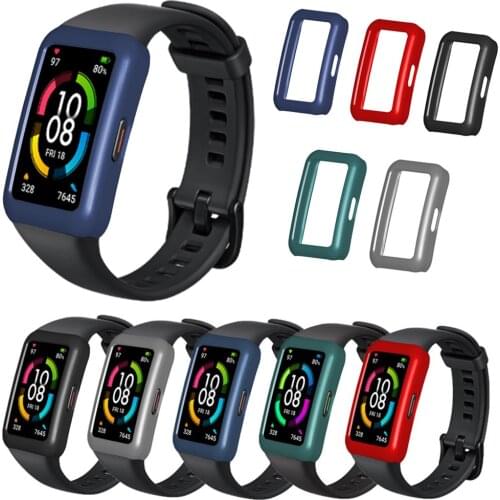 Protective Case For Honor Band 6 Protector Cover Bumper Hard PC Shell Watch Case For Huawei Honor Band 6 Accessories