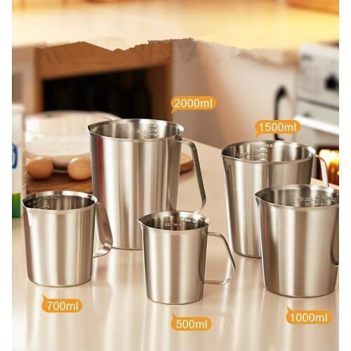 1PC 304 Stainless Steel Espresso Coffee Milk cup mugs caneca thermo Frothing Pitcher Steaming Frothing Pitcher PH 006