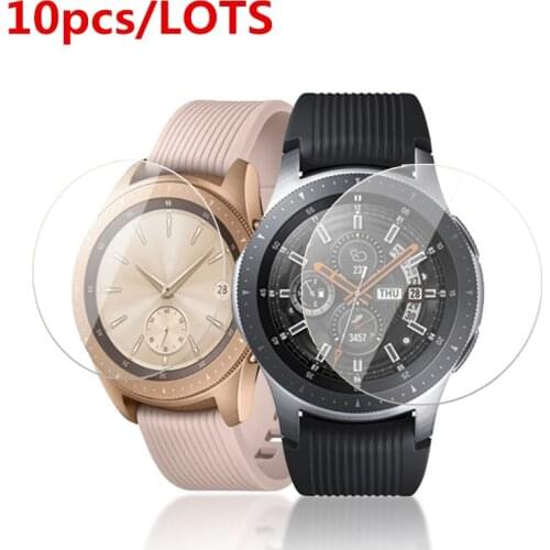 10PCS/lot For Samsung Galaxy Watch Glass 46mm 42mm Tempered Glass HD Screen Protector 9H Anti Explosion Protective Film