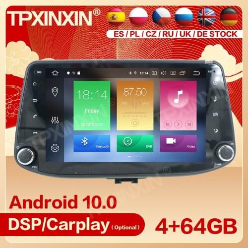 2 Din Carplay Android Radio Receiver Multimedia For Hyundai I30 Elantra GT 2012 2013 2014 2015 2016 GPS Navi Recorder Head Unit