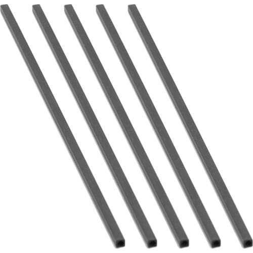 5x Carbon Fiber Square Tube 40cm Length for RC Drone Replacement Upgrade