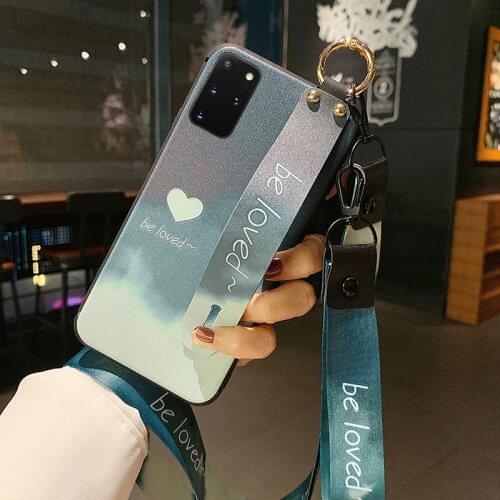 Wrist Strap Soft TPU Phone Case For Huawei P40 P30 P20 Pro Lite P10 Honor 20 Pro Mate 10 20 Pro 30 Nova 3 3i 2s 3e 4 4e 5 5i Pro