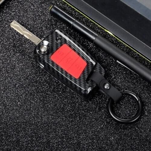 Car Key Case For Volkswagen VW Tiguan Golf Jetta mk7 Seat Ibiza Leon Altea Aztec Skoda Octavia Accessories Remote Control Case