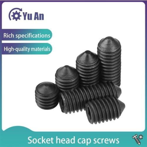 Din914 Grade 12.9 High Strength Hexagon Socket Head Set Capscrew M2.5m12 50PCS