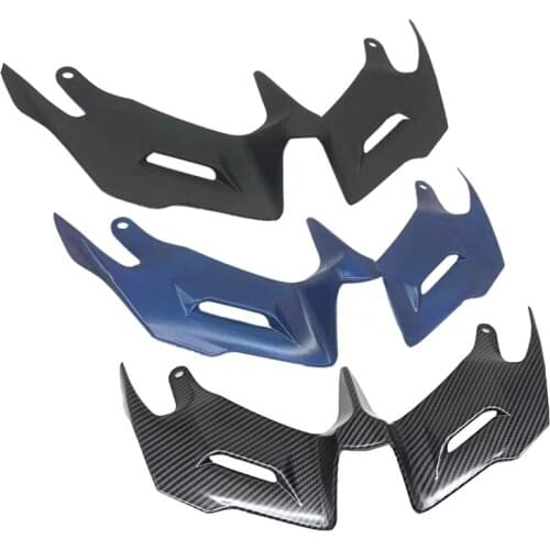 For YAMAHA YZF-R3 YZF-R25 YZF R3 R25 2014-2021 Motorcycle Front Aerodynamic Winglets Windshield Fairing Wing Cover