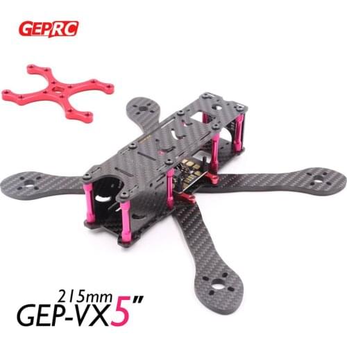 GEPRC GEP-VX5 GEP-VX4 GEP-VX6 250mm 180mm 215mm Carbon Fiber FPV Frame with Tail led Light