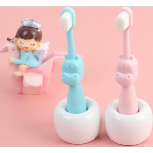 Hot Selling Japanese Style Cartoon Baby Toothbrush wan gen Soft-Bristled 0-3-9 Old CHILDRENS Toothbrush Individual Package Manu