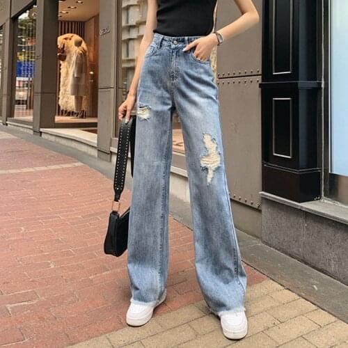 Женские рваные джинсы JEYONGZOO China At AliExpress