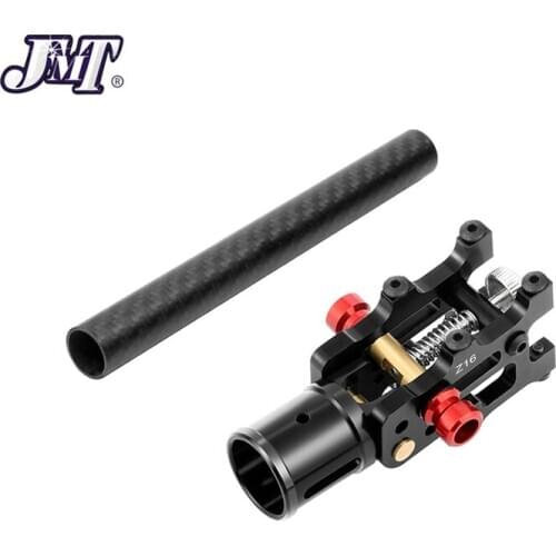 JMT 3K Carbon Fiber Tube 16MM*14MM*150MM with Z16 Folding Arm Fixing Connector Joint for RC Drone Aircraft Multirotor DIY