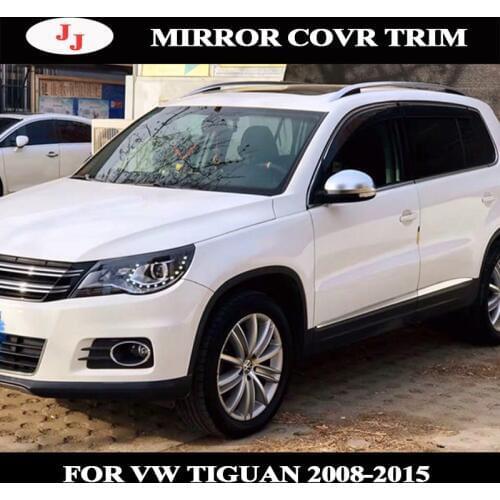 Pair Side Wing Mirror Caps Cover for VW Tiguan Allspace L MK2 2010 2011 2016 Replacement