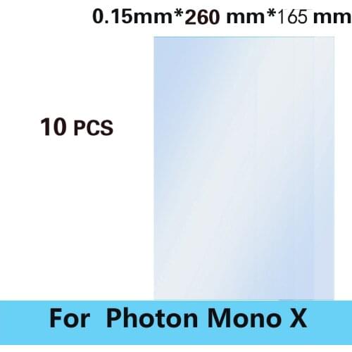 5 PCS/Lots FEP Film SLA/LCD 3D printer 260*175mm*0.15mm Parts For Anycubic Photon Mono X impresora