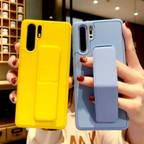 Luxury Wrist Strap Case For Huawei P40 Lite Pro P30 P20 Pro P40Pro P40Lite Phone With Stand Sit Holder Magnetic Full Back Covers