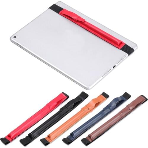 1 PCS Anti-Lost Touch Screen Pen Cover Tablet Pen Holder Protective Case New Leather for Apple Pencil 5 Colors Non Slip Pen Bag