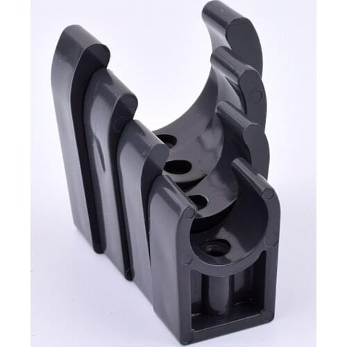 2-10pcs ID 20-63mm Hi-quality UPVC Pipe Card UPVC U-Type Clamp Fixed Card Aquarium Accessories Garden Irrigation Fasten Tools