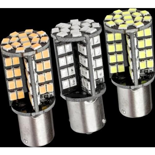 2pcs 1156 P21W 7506 BA15S 79 LED 2835 smd auto brake lamp Turn Signals reverse lights car daytime running light red yellow amber