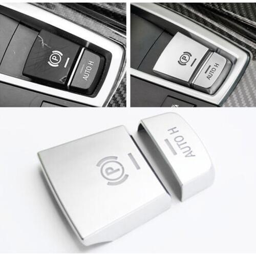 2pcs/Set Brake Switch Auto Hold Button Cover For BMW F10 F07 F01 X3 F25 X4 F11