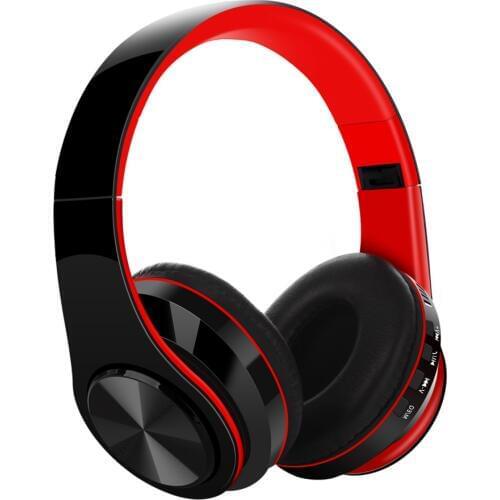 2020 New Portable HIFI Stereo Headset Bluetooth Headphone Music FM and Support SD Card for Mobile Xiaomi Iphone Sumsamg Tablet