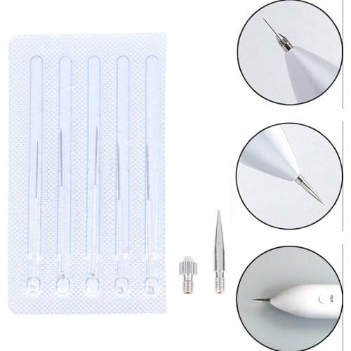 5Pcs Plasma Pen Needle Removal Mole Wart Tag Tattoo Remover Dedicated Needles
