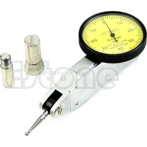 AIMOMETER Level Gauge Scale Precision Metric Dovetail Rails 0-0.8mm Dial Test Indicator