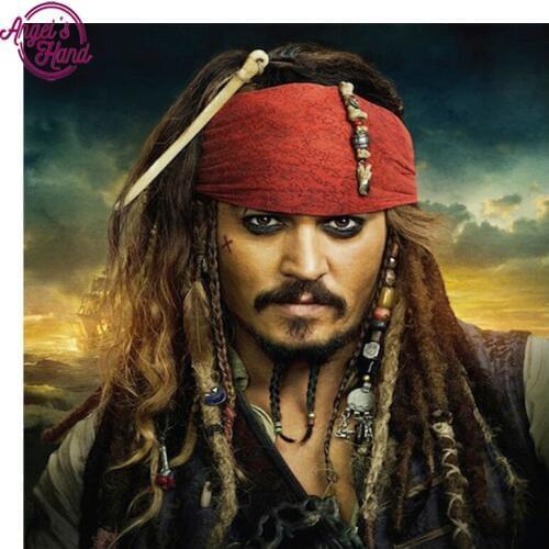 DIY 5D full drill diamond embroidery Pirate Diamond Painting Cross Stitch Needlework Rhinestone mosaic decoration painting zx