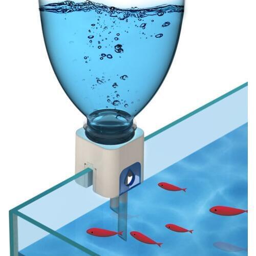 Automatic Mini Water Level Controller Fish Tank Aquarium Pressure Difference Replenishment Refill Wall Mount Pump Bottle
