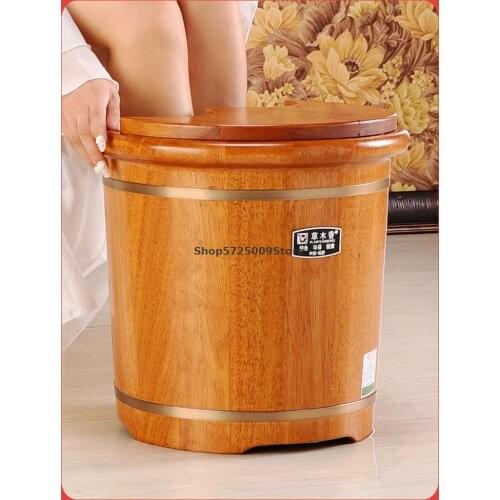 Foot Bath Cask Household Foot Bath Cask With Deep Foot Bath Cask Oak Foot Bath Cask Wood Cask Chinese Style