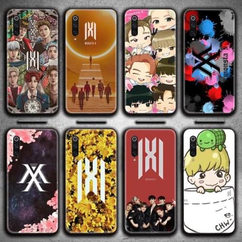 HOTCASHOP Monsta X KPOP Boy Phone Case for Xiaomi Mi Note 10 Lite Mi 9T Pro xiaomi 10 10 CC9 Pro