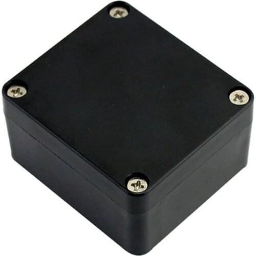 Black Box, Electronic Project Case, Outdoor Waterproof Case, Plastic Box, Instrument Waterproof Junction Box Housing