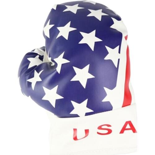 Golf Wooden Driver Head Cover Leather Club Cover with Exchangeable License Plate